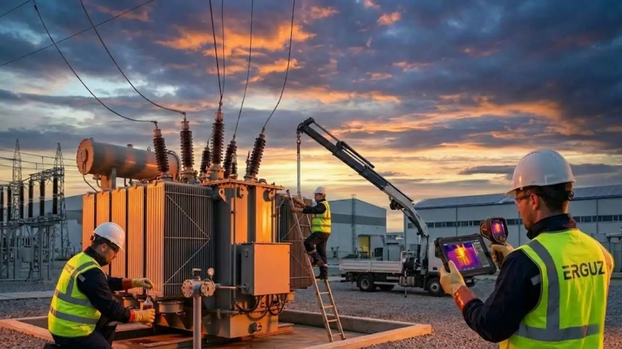 Proyectos de mantenimiento eléctrico y subestaciones realizados por ERGUZ en Puebla